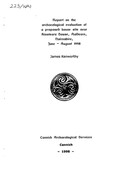 223.nai.Kinsteary House, Auldearn Evaluation of House Site.pdf