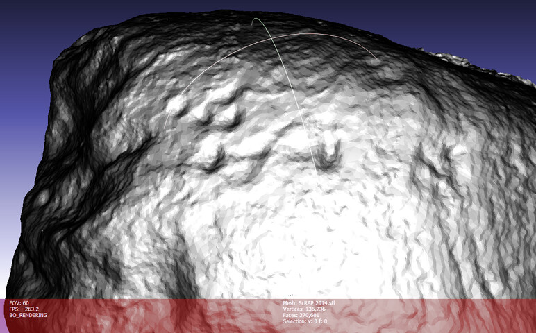 ScRAP 2014 3D surface meshlab.png