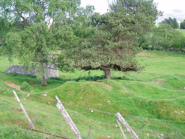 NH80NW0111 Dunachton mill  and secondary lade.JPG