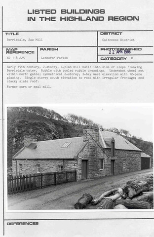Berriedale, sawmill.jpg