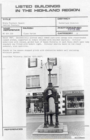 Brora, Jubilee Fountain.jpg
