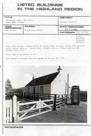 Caledonian Canal, Gairlochy, Canal Cottage.jpg