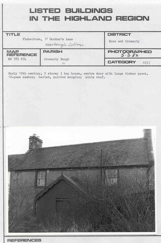 Cromarty, 27 Gordon's Lane.jpg