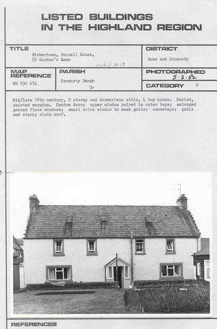 Cromarty, 55 Gordon's Lane.jpg