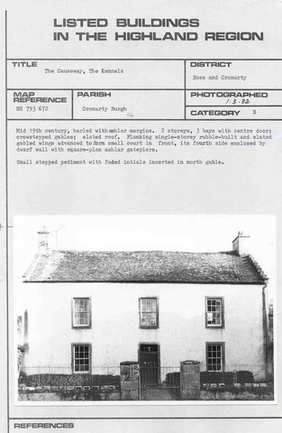 Cromarty, Causeway, The Kennels.jpg