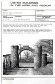 Dalcross Castle, Entrance Lodge and gates.jpg
