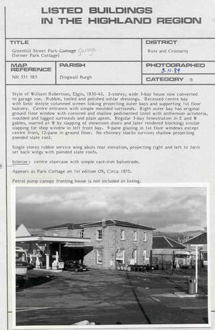 Dingwall, Park Cottage.jpg