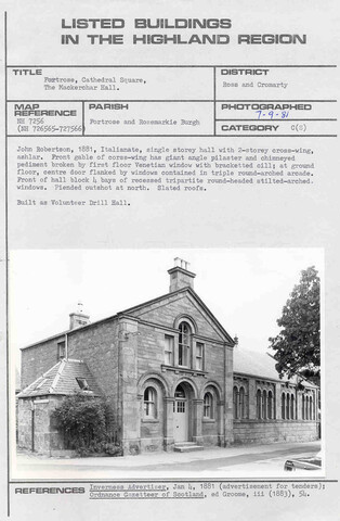 Fortrose, The Mackerchar Hall.jpg