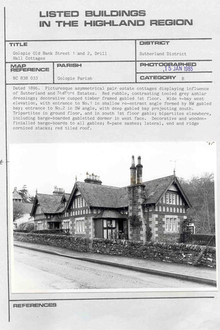 Golspie, Drill Hall Cottages.jpg
