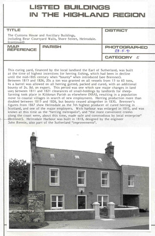 Helmsdale, Customs House2.jpg