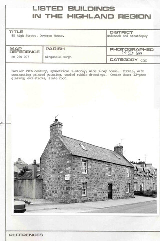 Kingussie, Deveron House.jpg