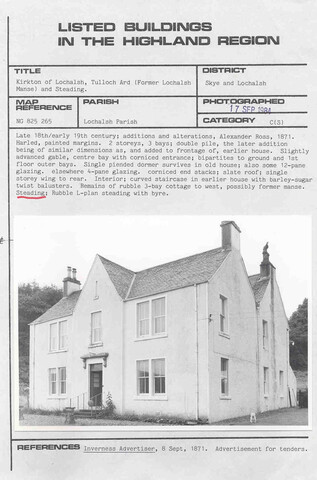 Kirkton of Lochalsh, Tulloch Ard.jpg