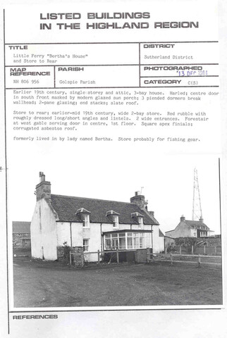 Littleferry, Bertha's House.jpg