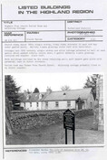 Migdale Free Church, former school and cottage.jpg