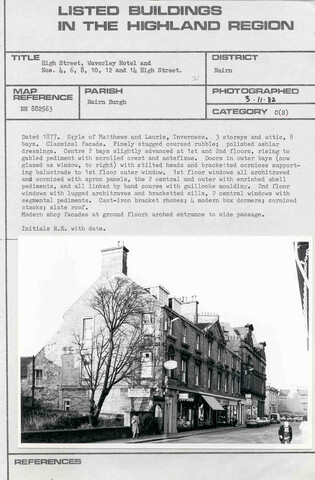 Nairn, High Street, Waverley Hotel.jpg