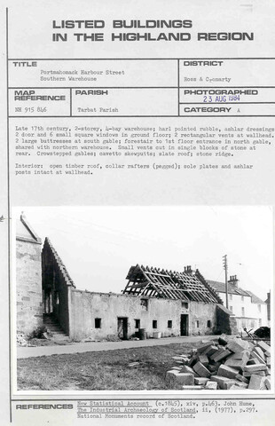 Portmahomack, Southern Warehouse.jpg