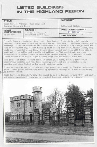 Skibo Castle, principal gate lodge.jpg