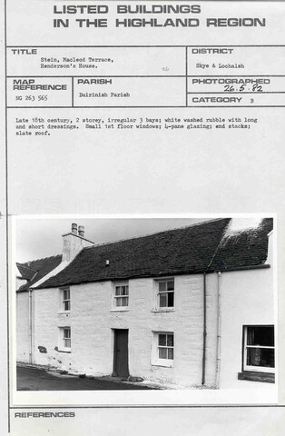 Stein, Macleod Terrace, Henderson's House.jpg