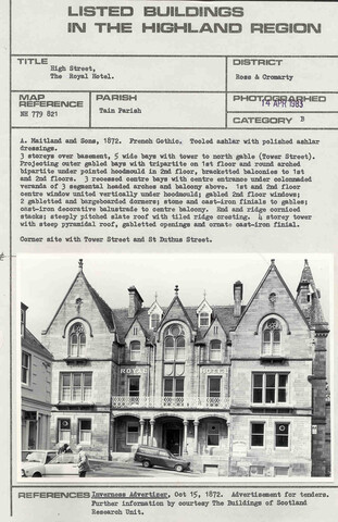 Tain, Royal Hotel.jpg