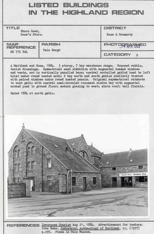Tain, Shore Road, Ross's Stores.jpg