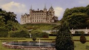 NC80SE0001 - Golspie-Dunrobin Castle and fountain.JPG