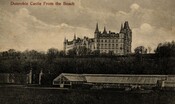 NC80SE0001 - Golspie-Dunrobin Castle from the beach.JPG
