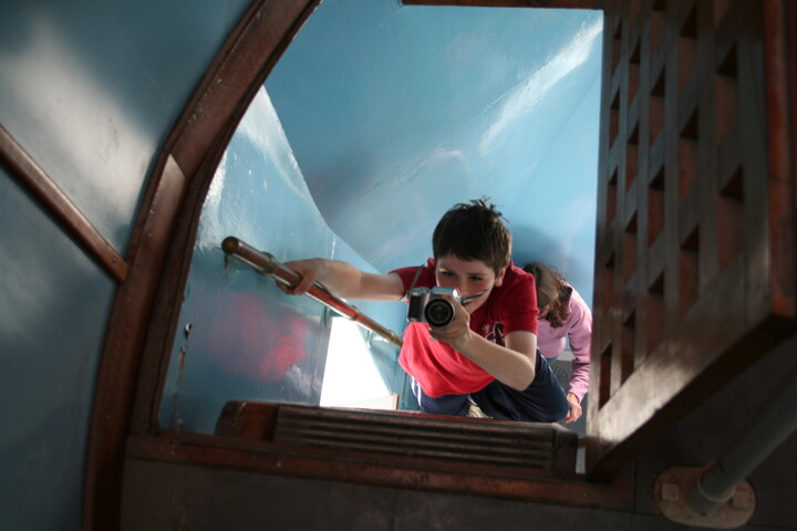 ND17SW0008 - Holborn Head Lighthouse (ARC3) - 12 Stairs to tower.JPG