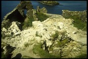 NG47SW0001 - Collapse, Duntulm Castle, Dun David, Kilmuir 1.jpg