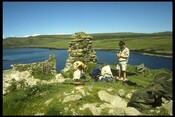 NG47SW0001 - Scouts at Duntulm Castle, Dun David, Kilmuir.jpg