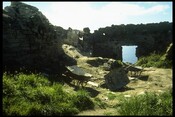 NG47SW0001 - Works, Duntulm Castle, Dun David, Kilmuir.jpg