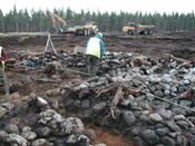 NH54SW0104 Balblair cairn excavation 2005.JPG
