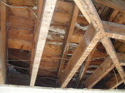 NH55NE0029 - Park Cottage, Greenhill Street, Dingwall, Roof Beams2.JPG
