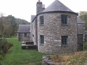 Mill and wheel pit from south 031011.jpg