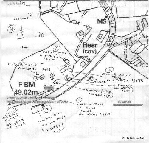 RAF Navidale WWII CHL and CHEL Radar Station - Sketch_6121287559_o.jpg