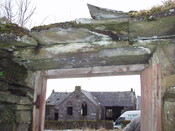 16. Top of door frame, from inside.JPG
