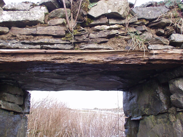 17. Top of rear window, from inside, showing rotten wood.JPG