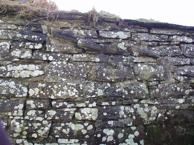 33. Rear of building showing cement support for drainage pip.JPG