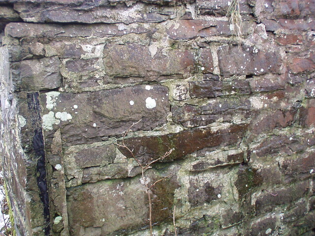 43. Lower end of left hand side wall from rear.JPG