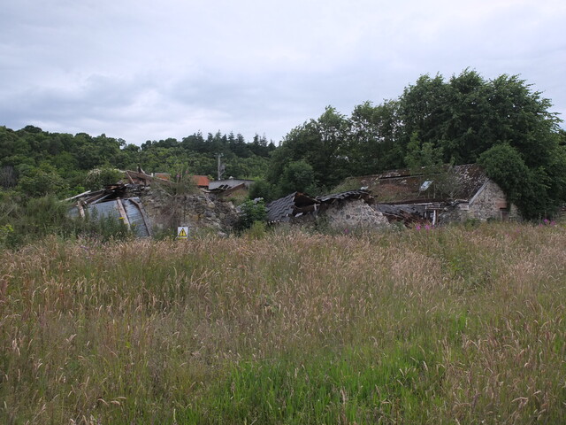 EHG5196_07. view from south of steading and piggery.JPG