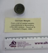 1988.4_St Columba's chapel, Portree bronze weight.jpg