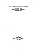 960.inv.Balloan Field,Inverness,Archaeological Evaluation.PDF
