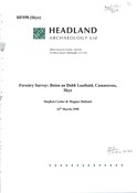 729.skl.Beinn an Dubh Leathaid,Skye Forestry Survey.pdf