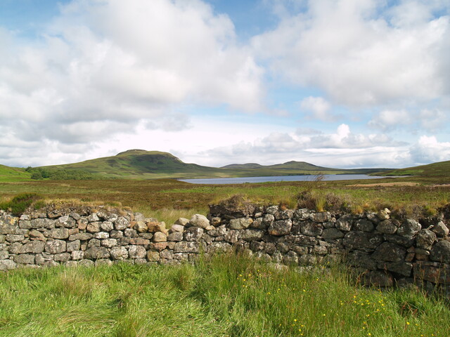 NC65SW0012 - Sheepfold, Loch Loyal AJP_01.JPG