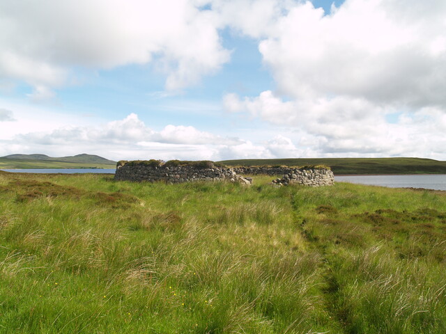 NC65SW0012 - Sheepfold, Loch Loyal AJP_05.JPG