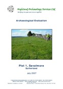 HAS070706 Savalmore Plot 1 Report.pdf